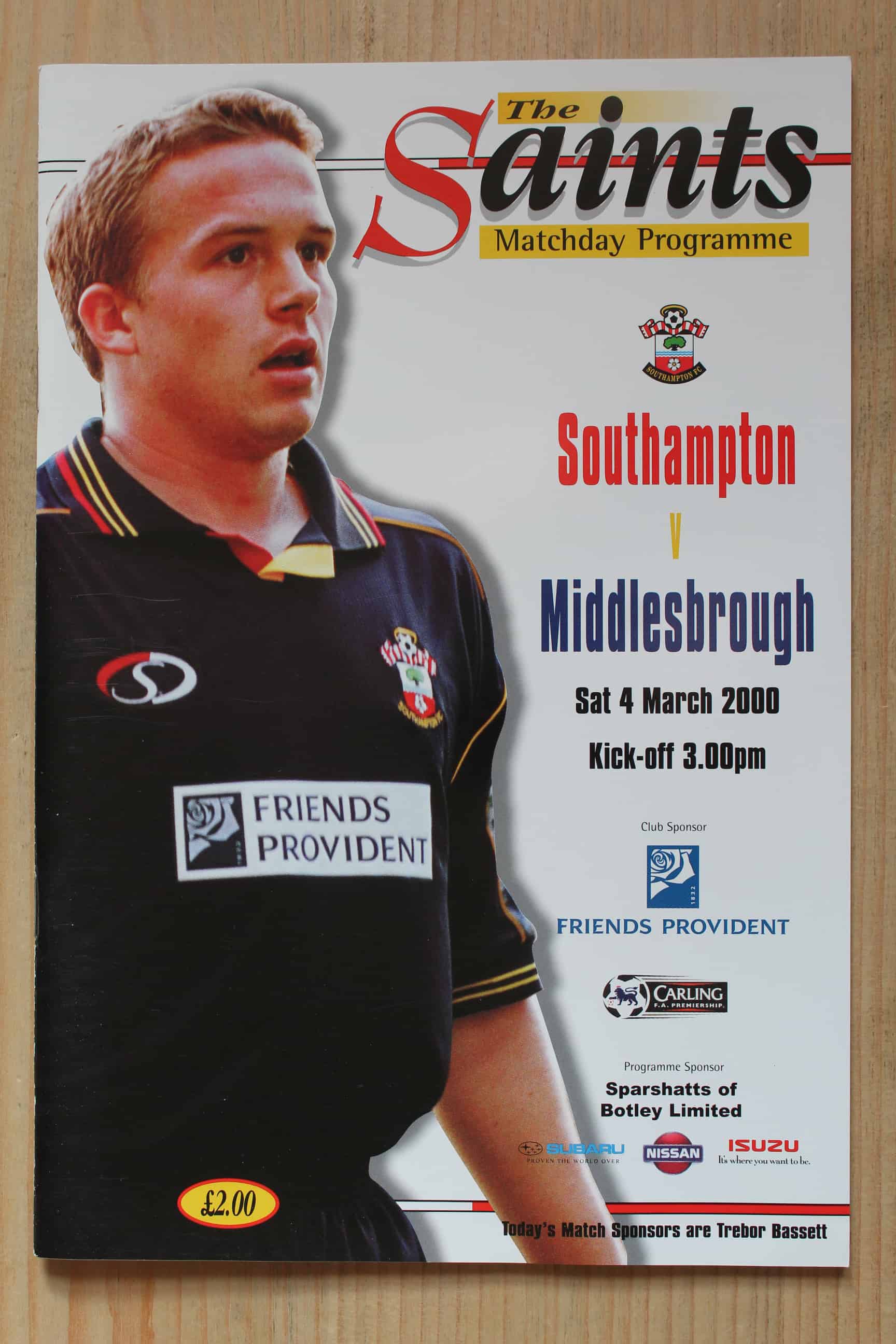 Southampton FC v Middlesbrough FC